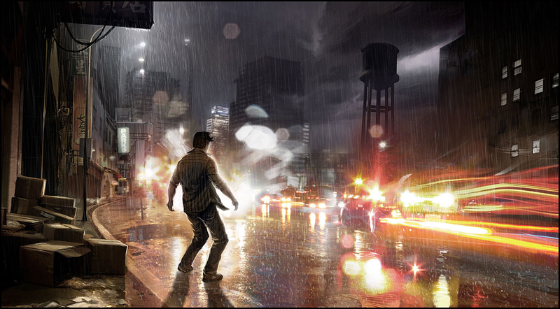 Illustration for article titled Don't Get Caught Out in Heavy Rain's Concept Art
